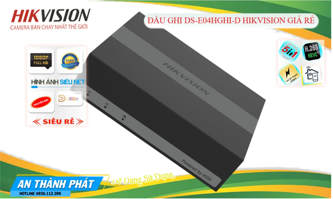 DS-E04HGHI-D sắc nét Hikvision