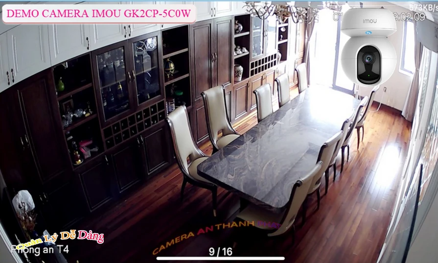 Camera Imou Wifi GK2CP-5C0W hình ảnh sắc nét 5.0MP Camera Imou Wifi GK2CP-5C0W hình ảnh sắc nét 5.0MP