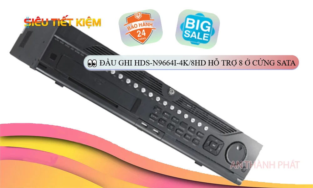 HDS-N9664I-4K/8HD sắc nét Hdparagon