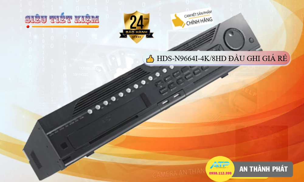 HDS-N9664I-4K/8HD sắc nét Hdparagon