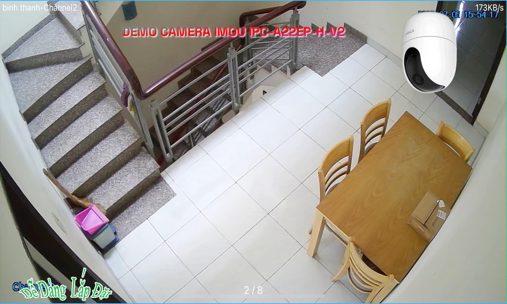 Camera Imou WiFi IPC-A22EP-G-V2 2.0MP Camera Imou WiFi IPC-A22EP-G-V2 2.0MP