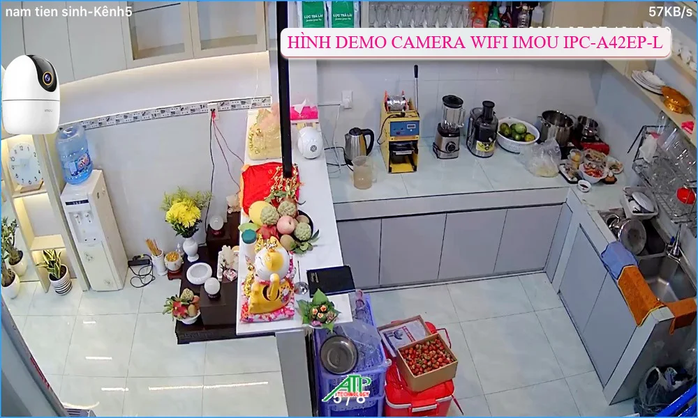 Camera Wifi Giá Rẻ IPC-A42EP-L Hình Ảnh 2K Camera Wifi Giá Rẻ IPC-A42EP-L Hình Ảnh 2K