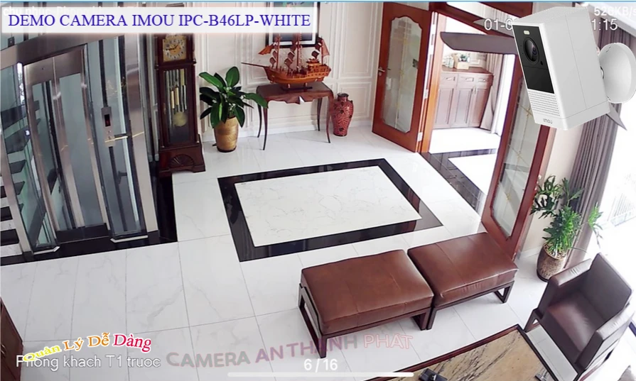 Camera Imou Dùng Pin IPC-B46LP-White Camera Imou Dùng Pin IPC-B46LP-White