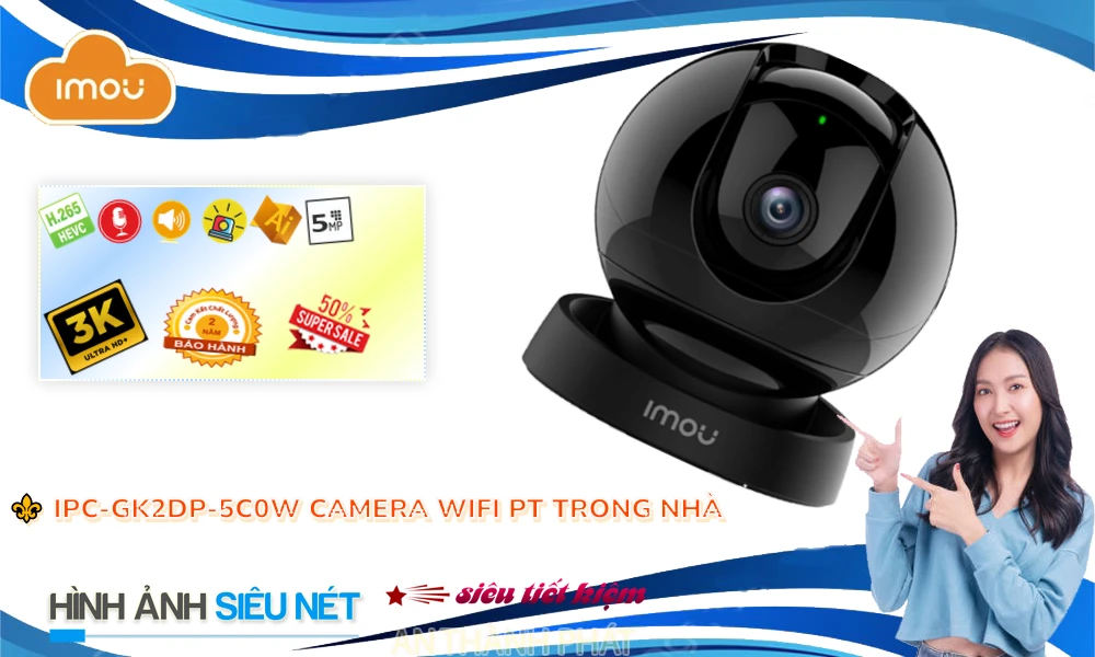 Camera Wifi Imou IPC-GK2DP-5C0W