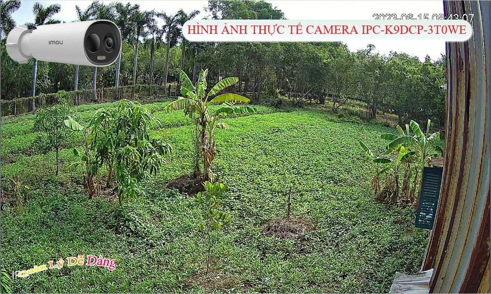 Camera Wifi Imou Wifi IP cấu Hình Cảm biến chuyển động IPC-K9DCP-3T0WE Camera Wifi Imou IPC-K9DCP-3T0WE Tích Hợp Pin