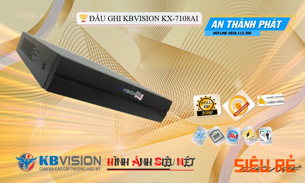KX-7108Ai sắc nét KBvision KX-7108Ai sắc nét KBvision