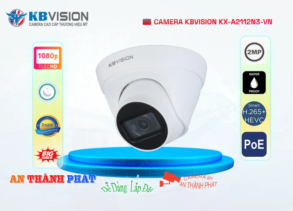 Camera IP Kbvision KX-A2112N3-VN,KX-A2112N3-VN Giá Hấp Dẫn,KX-A2112N3-VN nơi bán rẻ nhất,Thông số KX-A2112N3-VN Công Nghệ POE ,Bán rẻ KX-A2112N3-VN,Giá KX-A2112N3-VN 2.0 MP FULL HD 1080P ,Giá buôn ,KX-A2112N3-VN Bán Sỉ,Giá Bán KX-A2112N3-VN,Địa Chỉ Bán KX-A2112N3-VN,thông số KX-A2112N3-VN,KX-A2112N3-VN Chất lượng nhất,KX-A2112N3-VN Giá hấp dẫn