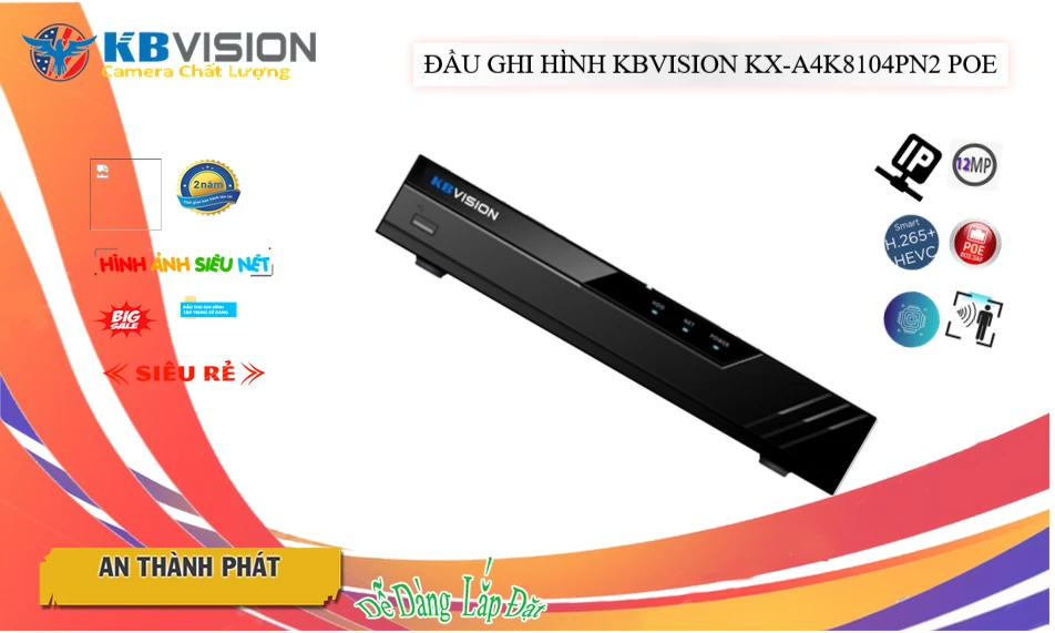 KX-A4K8104PN2 sắc nét KBvision ➠ KX-A4K8104PN2 sắc nét KBvision ➠