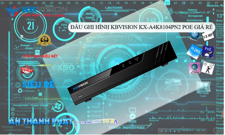 KX-A4K8104PN2 sắc nét KBvision ➠ KX-A4K8104PN2 sắc nét KBvision ➠