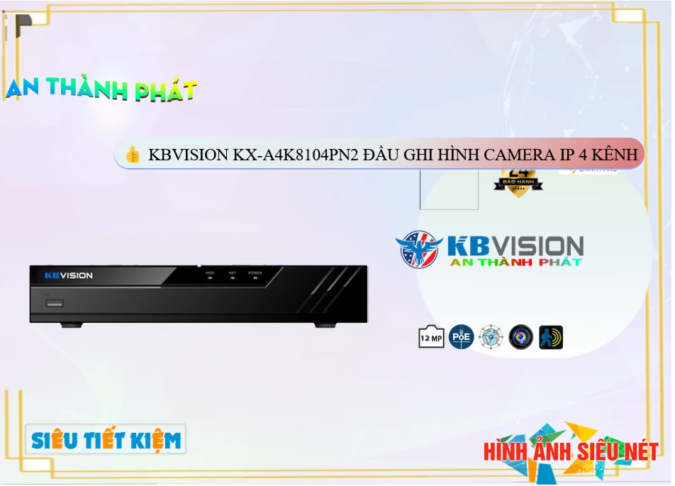 KX-A4K8104PN2 sắc nét KBvision ➠ KX-A4K8104PN2 sắc nét KBvision ➠