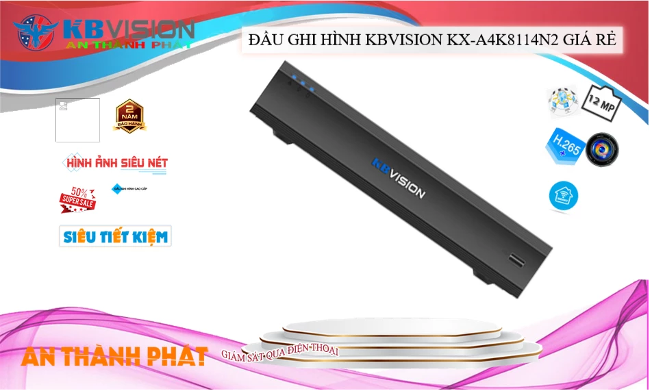 KX-A4K8114N2 sắc nét KBvision