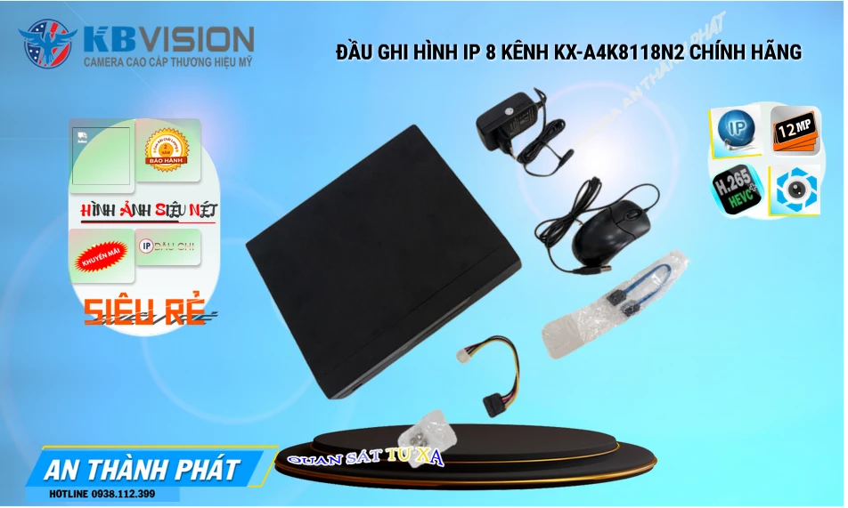 KX-A4K8118N2 sắc nét KBvision KX-A4K8118N2 sắc nét KBvision