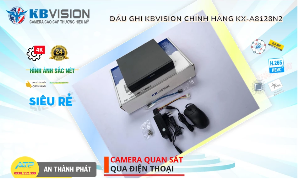 KX-A8128N2 sắc nét KBvision