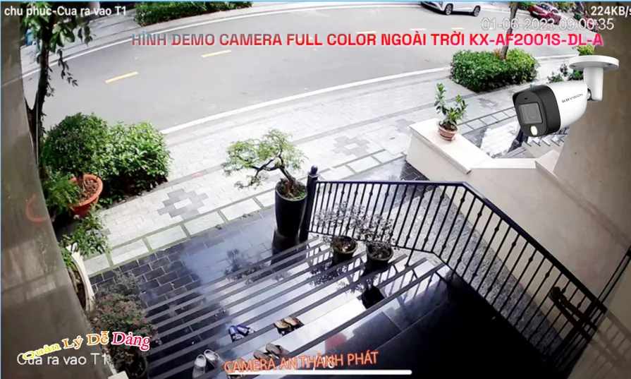 KX-AF2001S-DL-A HD Anlog Camera Giám Sát Công Nghệ Mới