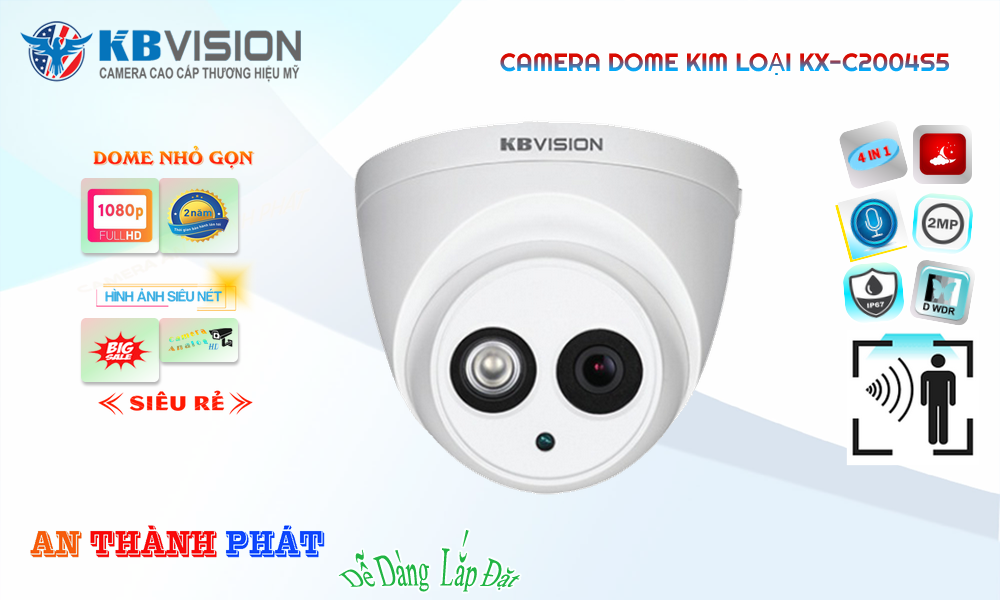 Camera An Ninh KBvision KX-C2004S5 ✔️