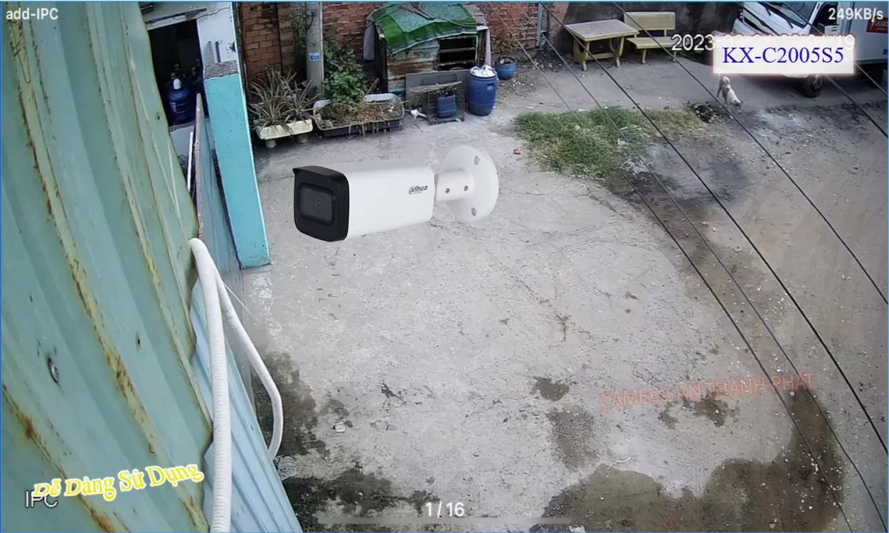 KX-C2005S5 sắc nét KBvision