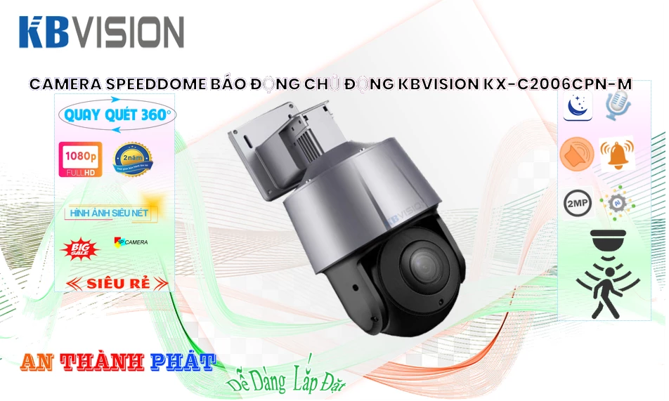 KX-C2006CPN-M sắc nét KBvision KX-C2006CPN-M sắc nét KBvision