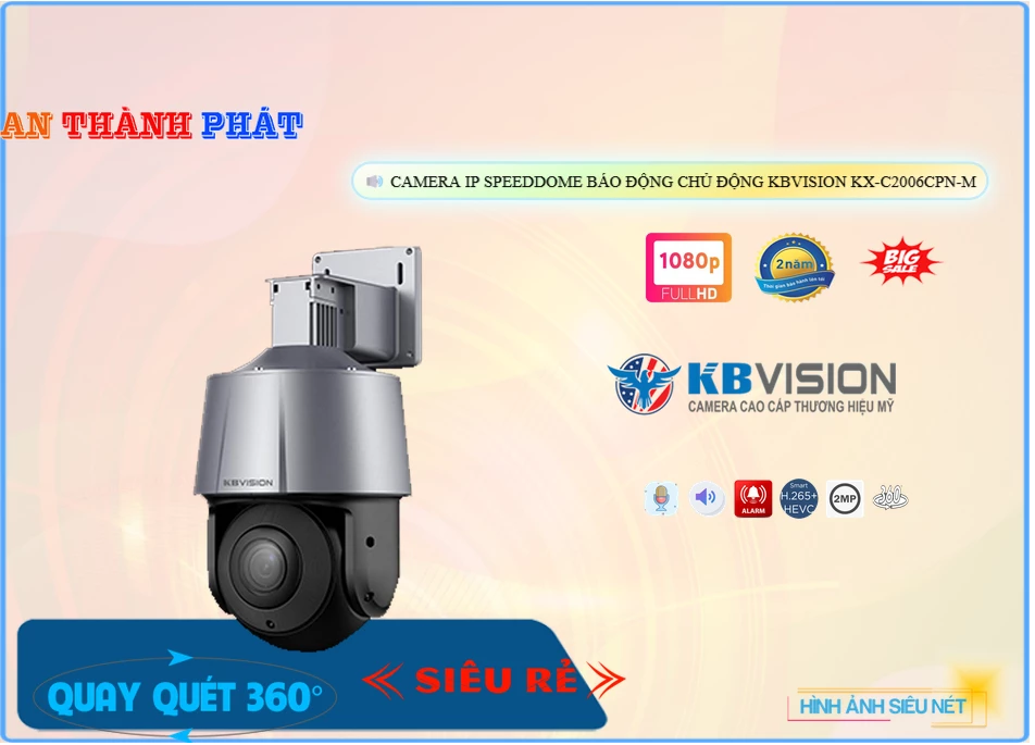 KX-C2006CPN-M sắc nét KBvision KX-C2006CPN-M sắc nét KBvision
