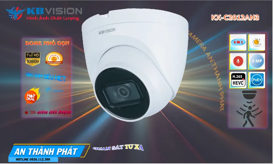 KX-C2012AN3 sắc nét KBvision ➠ KX-C2012AN3 sắc nét KBvision ➠