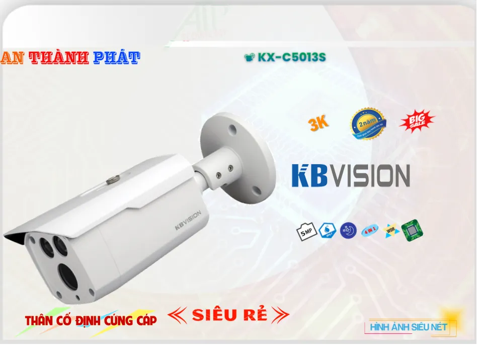 KX-C5013S sắc nét KBvision