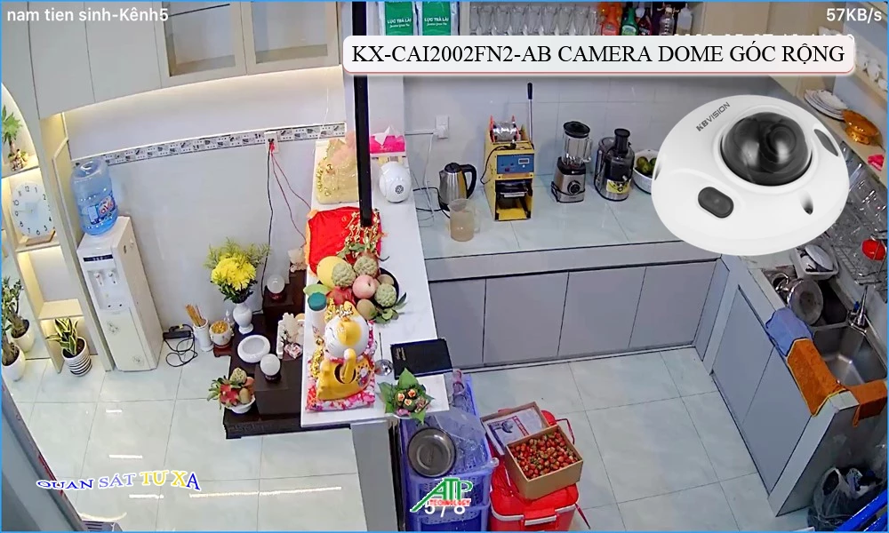 KX-CAi2002FN2-AB sắc nét KBvision