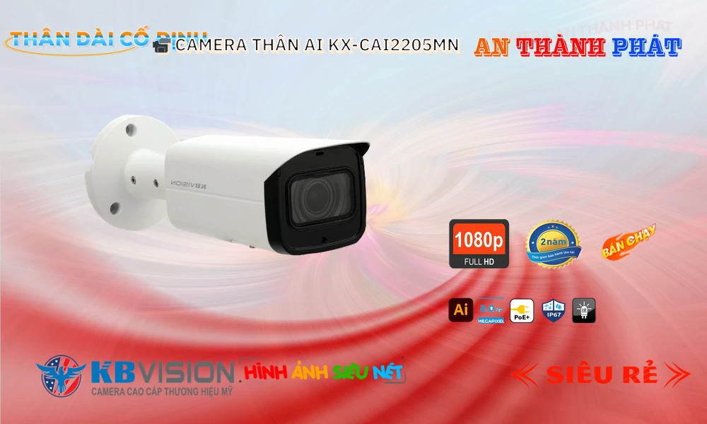 KX-CAi2205MN sắc nét KBvision KX-CAi2205MN sắc nét KBvision
