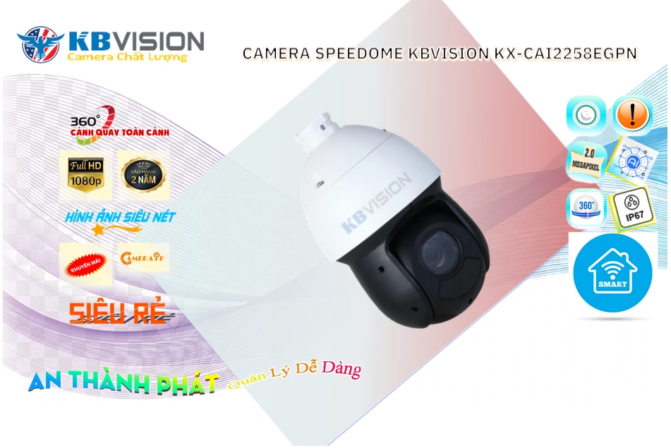 KX-CAi2258eGPN sắc nét KBvision KX-CAi2258eGPN sắc nét KBvision