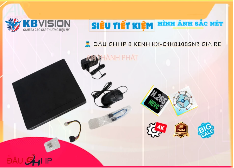➠ KX-CAi4K8104N2 sắc nét KBvision ➠ KX-CAi4K8104N2 sắc nét KBvision