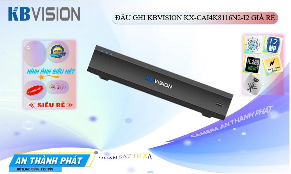 KX-CAi4K8116N2-I2 sắc nét KBvision ➠