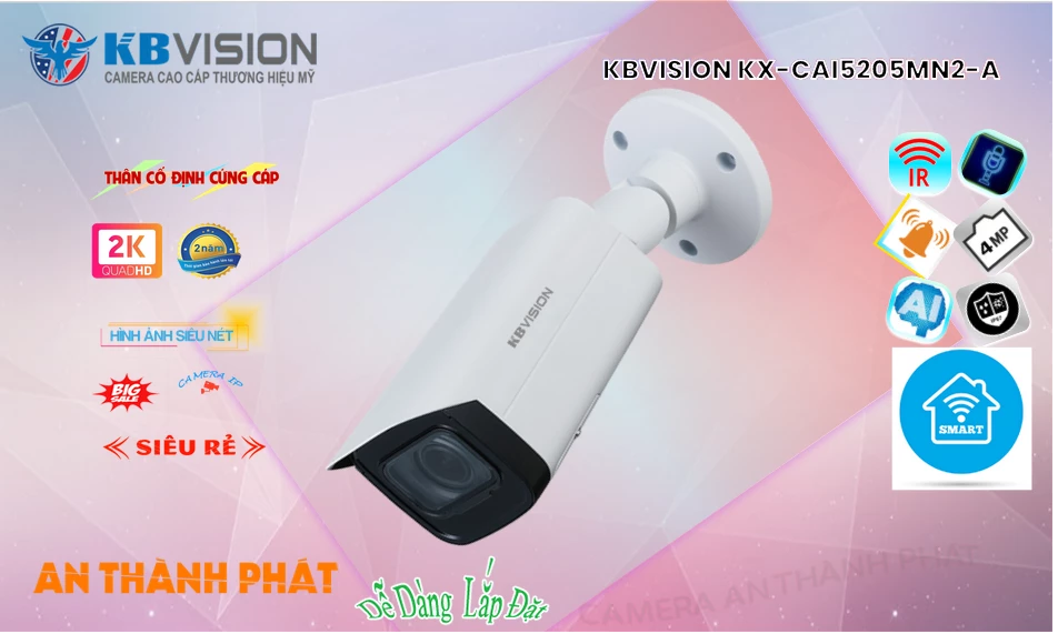 ➠ KX-CAi5205MN2-A sắc nét KBvision ➠ KX-CAi5205MN2-A sắc nét KBvision