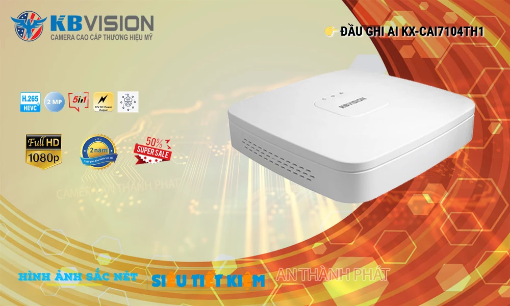 KX-CAi7104TH1 sắc nét KBvision