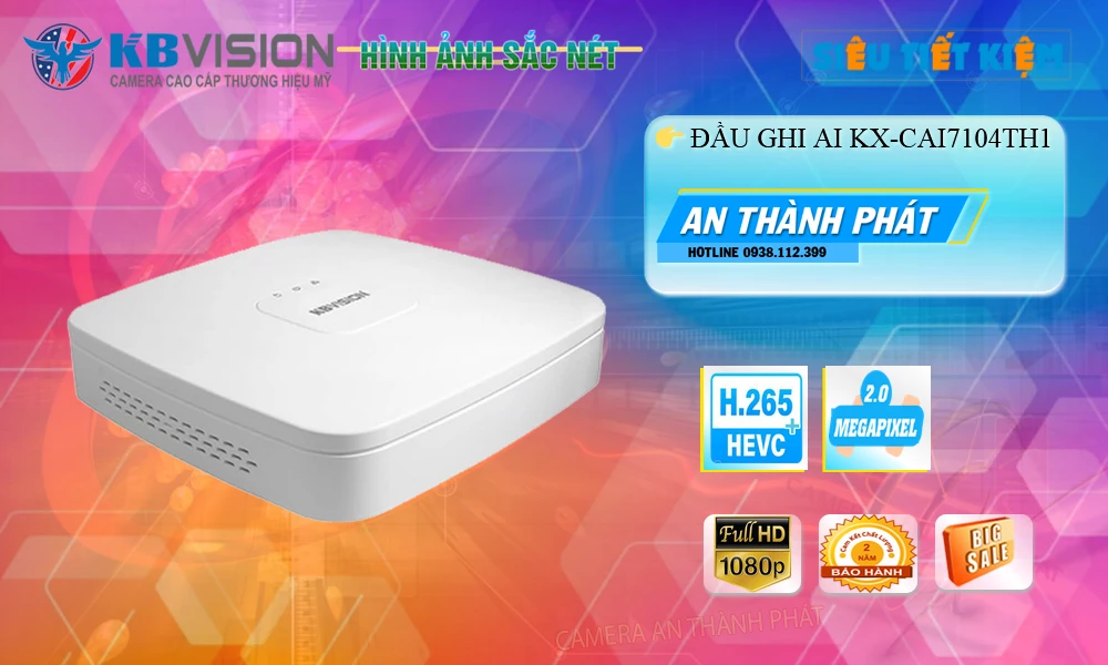 KX-CAi7104TH1 sắc nét KBvision