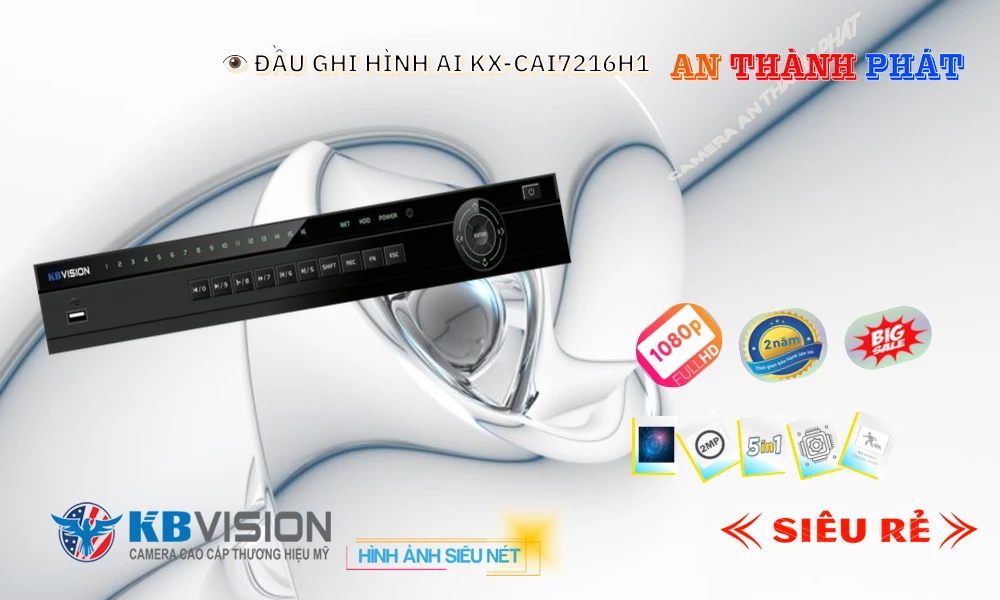 KX-CAi7216H1 sắc nét KBvision KX-CAi7216H1 sắc nét KBvision