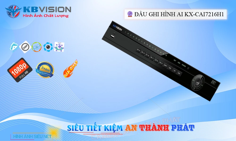 KX-CAi7216H1 sắc nét KBvision KX-CAi7216H1 sắc nét KBvision