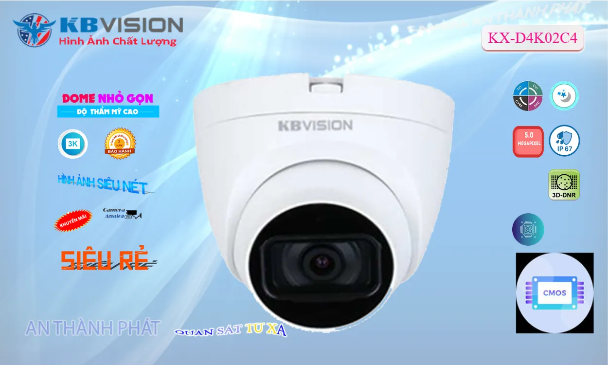 KX-D4K02C4 sắc nét KBvision