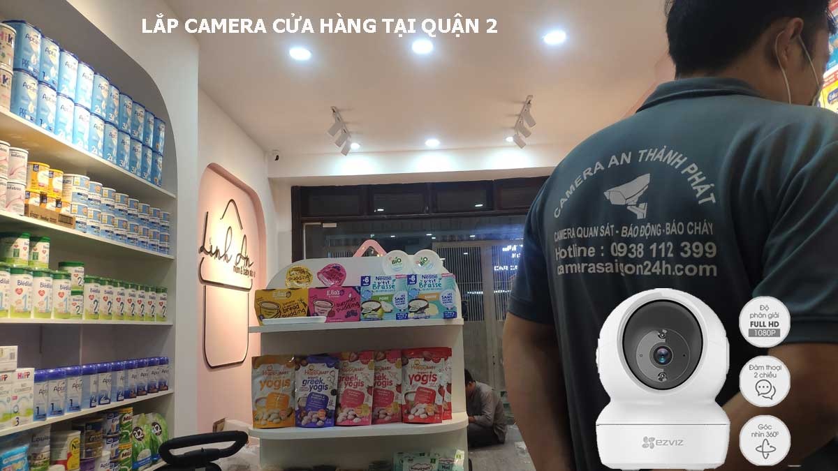 lắp camera cửa hàng tại quận 2