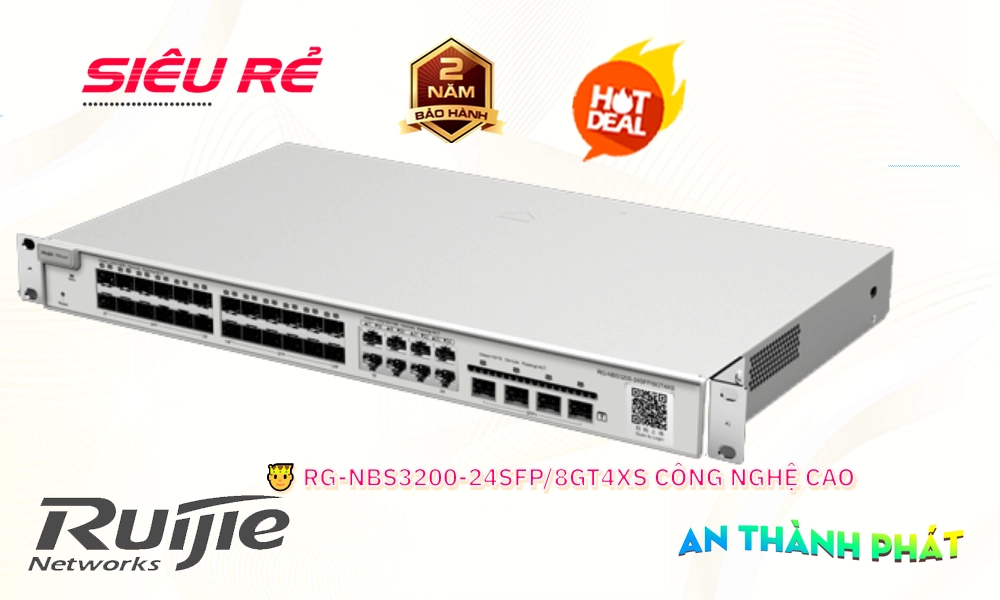 Bộ Quản Lý Mạng  RG-NBS3200-24SFP/8GT4XS