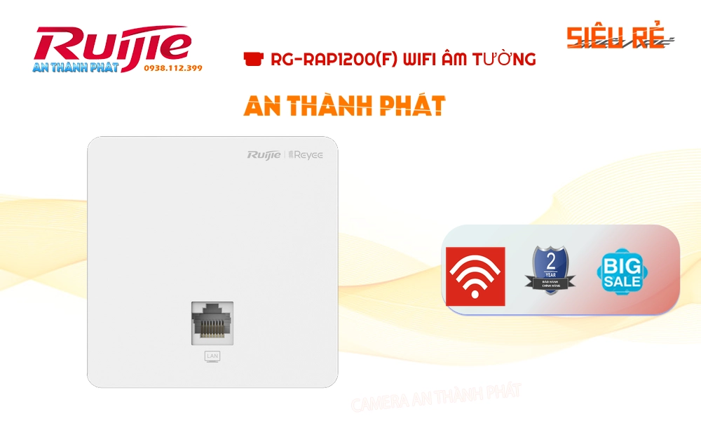 Bộ Quản Lý Mạng  RG-RAP1200(F) Hãng Ruijie