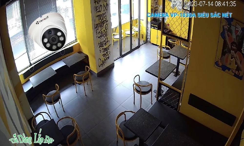 VP-183DA Camera Cấp Nguồ Qua Dây Mạng VanTech VP-183DA Camera Cấp Nguồ Qua Dây Mạng VanTech
