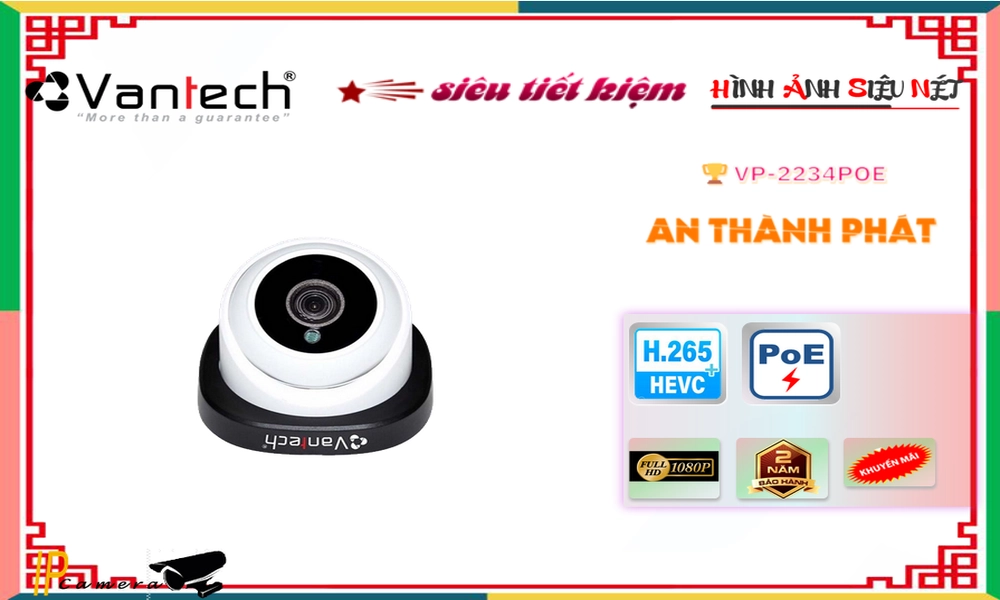 VP-2234POE VanTech Thiết kế Đẹp VP-2234POE VanTech Thiết kế Đẹp