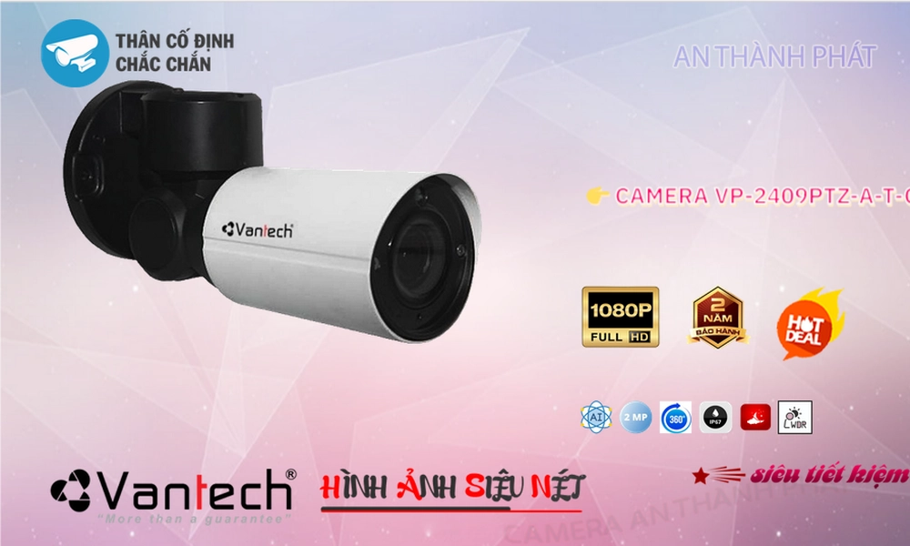 ✲  Camera HD VanTech VP-2409PTZ-A|T|C Tiết Kiệm