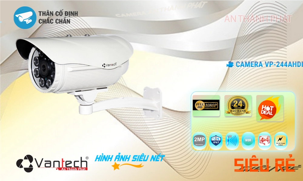 VP-244AHDH Camera Công Nghệ HD VanTech