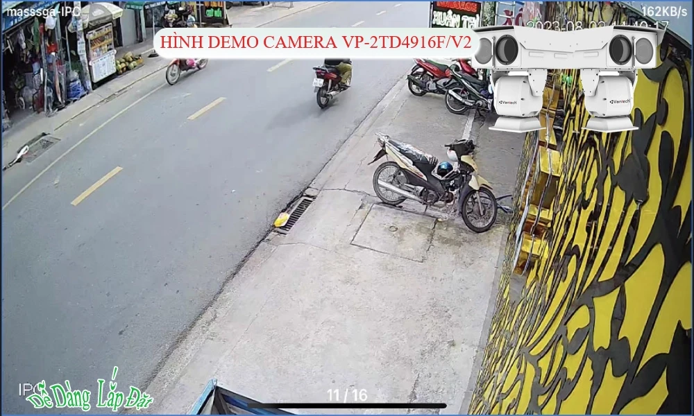 ✲  VanTech VP-2TD4916F/V2 tiết kiệm
