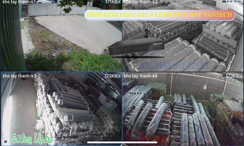 VP-4160SP Đầu Thu VanTech VP-4160SP Đầu Thu VanTech