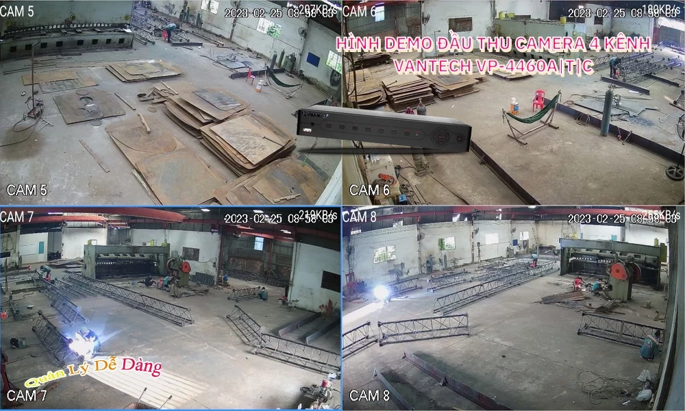 ✲  VP-4460A|T|C Đầu Ghi Hình Giá rẻ