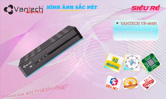 Đầu ghi VanTech VP-464H Mẫu Đẹp