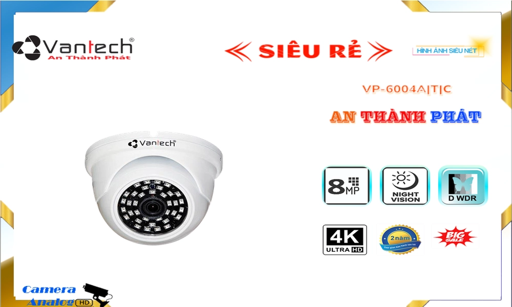 Camera HD VP-6004A|T|C VanTech Camera HD VP-6004A|T|C VanTech