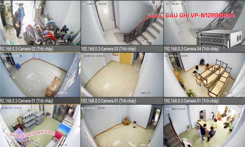 VP-N12896H24 Đầu Thu VanTech