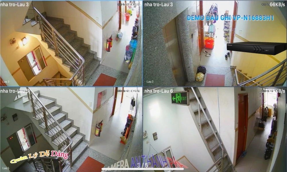 VP-N16883H1 Đầu Thu VanTech VP-N16883H1 Đầu Thu VanTech