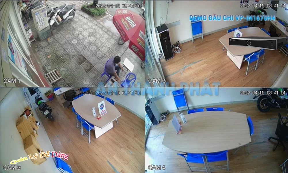 Đầu Ghi VanTech Chất Lượng VP-iN1670H4